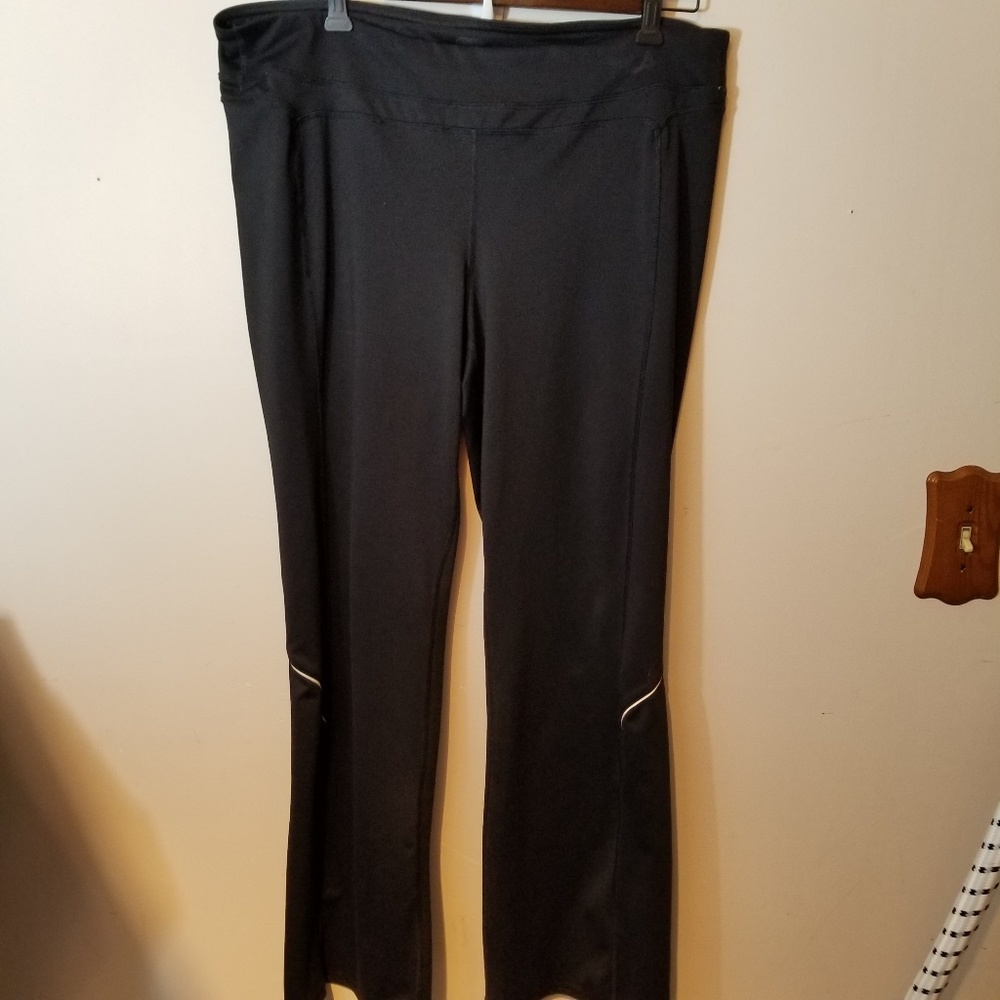 Fila Black Yoga Pants